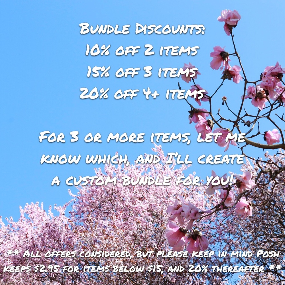 Bundle Discounts for Entire Closet!